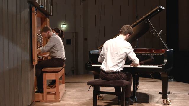 Felix Mendelssohn, Les Hebrides op 26, transcription pour orgue et piano. смотреть онлайн