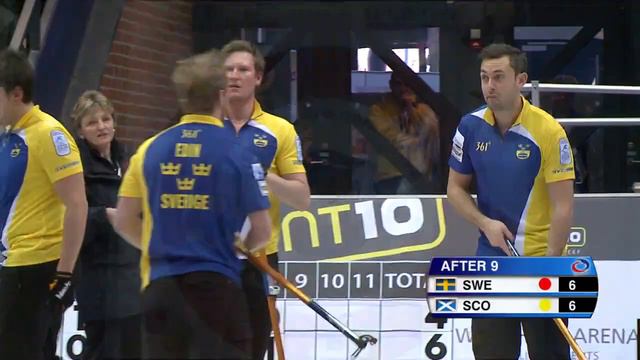 CURLING: ECC 2012 M8 - SWE vs SCO - HIGHLIGHTS смотреть онлайн