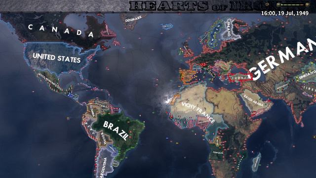 Can ULTRA TECH GERMANY win 1944 ENDSIEG? | HOI4 TIMELAPSE смотреть онлайн