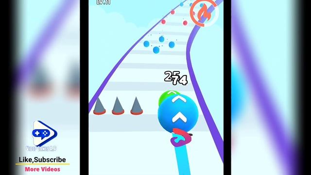 Alphabet Run: Rolling Balls & Abc Lore | Level Up Balls! Lvls 1-20 Gameplay Android iOS смотреть онлайн