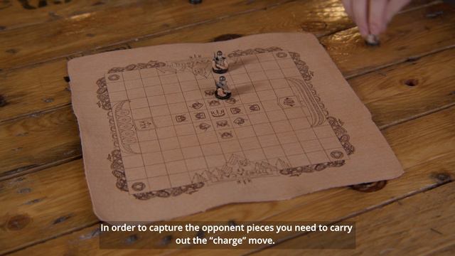 HowToPlay Hnefatafl 4-player mode, with subtitles смотреть онлайн