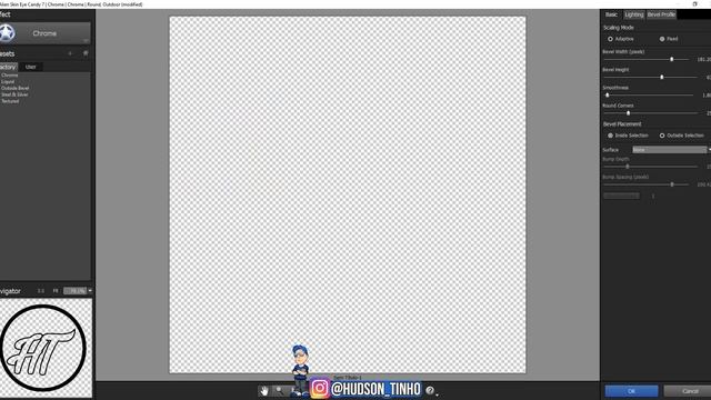 EFEITO CROMADO REALISTA COREL DRAW E PHOTOSHOP EYE CANDY 7 смотреть онлайн