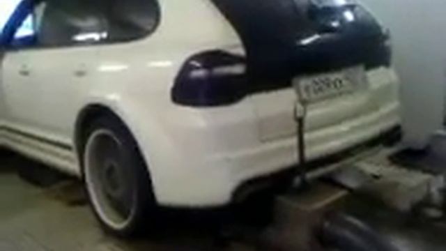 Cayenne Turbo 957 Dyno With Custom Exhaust