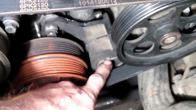 УАЗ Патриот. Натяжка ремня навесного оборудования. смотреть онлайн