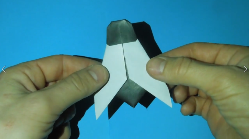 Как сделать муху из бумаги. Оригами муха из бумаги.mp4 смотреть онлайн