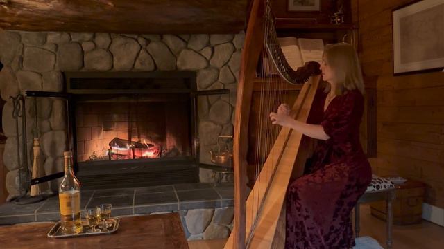 The Lea Rig - Robert Burns // Laurie Rasmussen, Harp смотреть онлайн