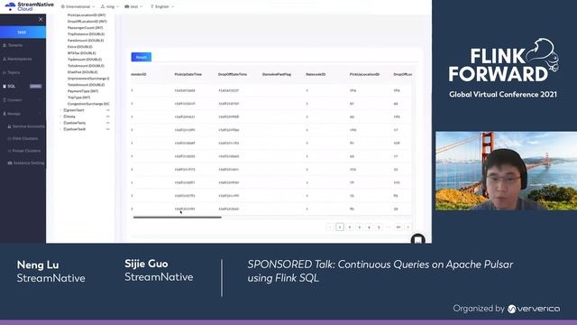 SPONSORED Talk: Continuous Queries on Apache Pulsar using Flink SQL смотреть онлайн