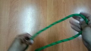Узел восьмерка. Как завязать без перехлестов.