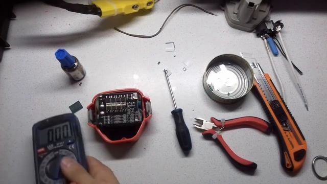 Как переделать на литий шуруповёрт Makita 12В PA12. Подробная пошаговая инструкция с комментариями. смотреть онлайн