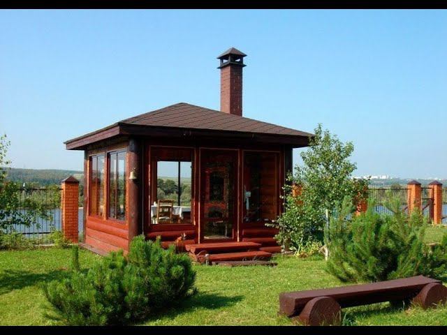 Закрытые беседки с мангалом барбекю и печкой смотреть онлайн