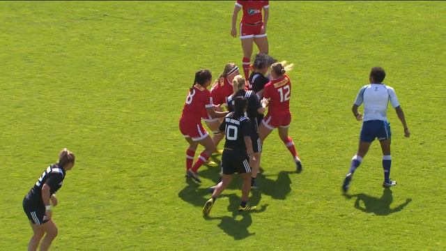 Fireman's carry! Woodman gives Landry a lift at the #Clermont7s! смотреть онлайн