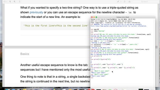 A Byte of Python Vid (#6 of 50) смотреть онлайн