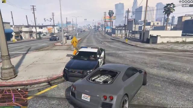 intel core i5 6500+nvidia 970 gta V in game смотреть онлайн