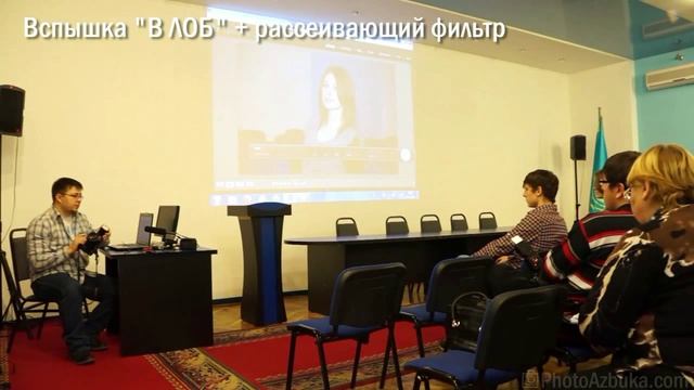 Съемка в помещении с накамерной вспышкой смотреть онлайн