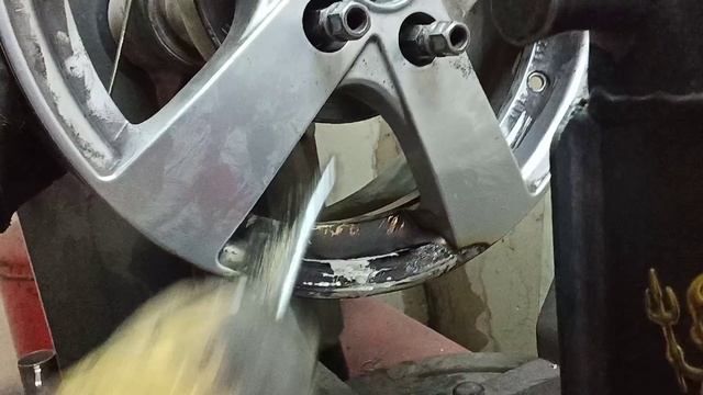 Правка мятого диска. Правка , сварка алюминия , г. Липецк. смотреть онлайн