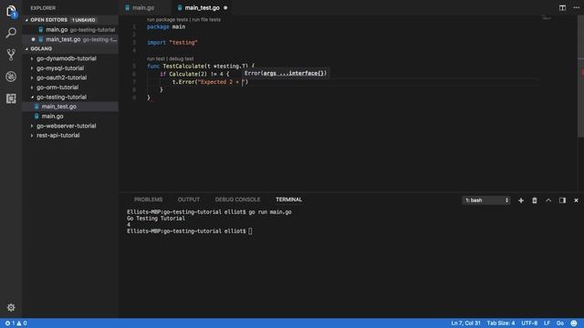 An Introduction to Testing in Go смотреть онлайн