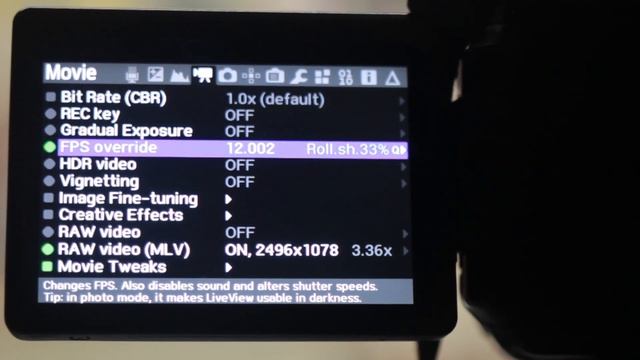 Canono 600D Raw Video * Видео 2496х1078. Это возможно? * Режим Crop Mode смотреть онлайн