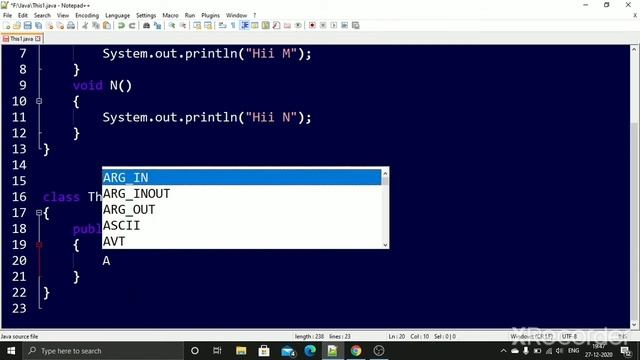 this keyword : to invoke current class method in java смотреть онлайн