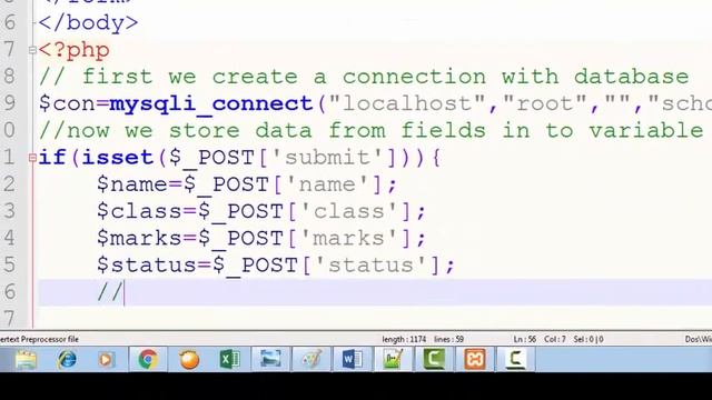 How to insert data into database using php смотреть онлайн