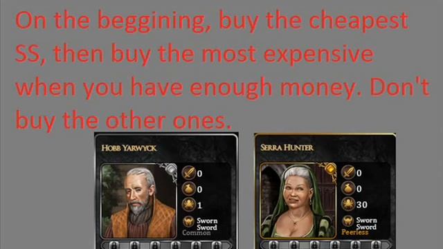 Game of Thrones ascent tutorial : Sworn swords смотреть онлайн