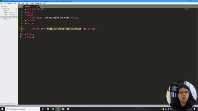 Instale Vue.js directamente en Windows (2/30) смотреть онлайн