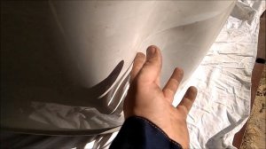 ремонт заднего бампера методом PDR