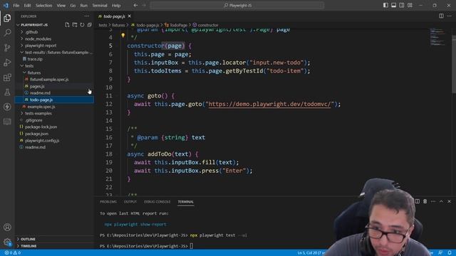 PLAYWRIGHT: Fixtures + Page Object Model (DETAILED EXPLANATION) смотреть онлайн