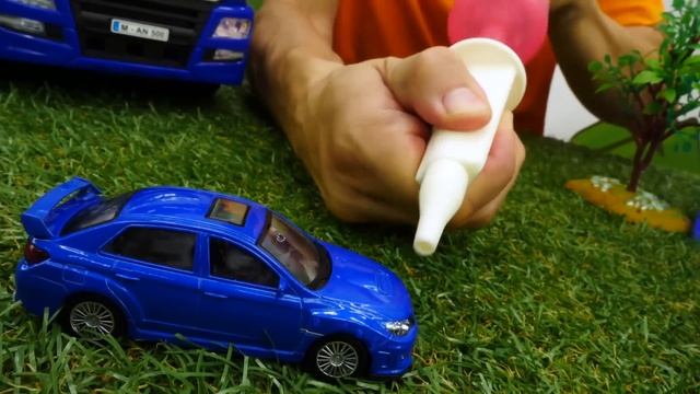 Тачки - Молния Маквин на рыбалке с Фёдором! - Игры с машинками. смотреть онлайн