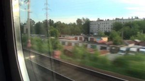 РЖД Сапсан всп поезд пошел на разгон со ст.Тверь