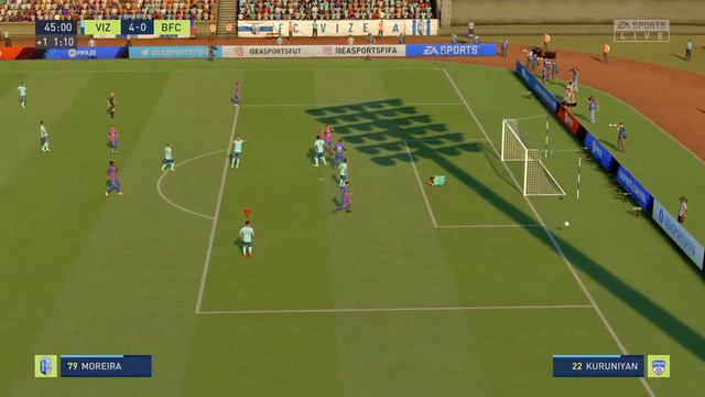 FIFA 22 Kick off Gameplay FC Vizela vs Bengaluru FC смотреть онлайн