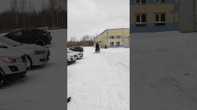 ?Ну теперь то как пуля?! Испытания нового Артика эври дэй? #снегоход #артик #тестдрайв смотреть онлайн