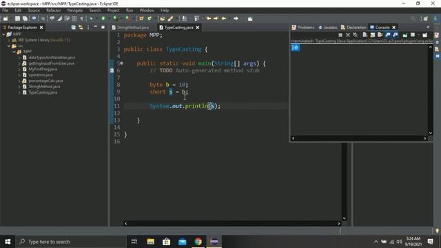 #7 Type Casting In Java | Java Type Casting | Implicit and Explicit conversion смотреть онлайн