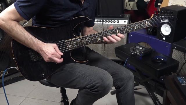 Ibanez J. Custom with Fishman Pickups смотреть онлайн