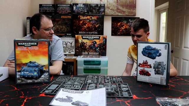 Unboxing 40k space marine predator смотреть онлайн