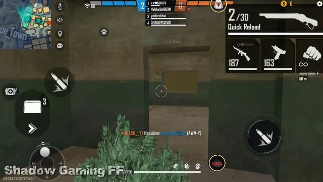 Free fire clash squad rank OP! noob prank BOOYAH! with no gun skin by Shadow Gaming FF|| смотреть онлайн