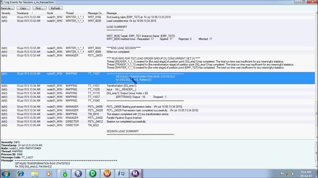 Tracing Levels In Transformation | Informatica смотреть онлайн
