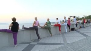 Восточная гимнастика в Новороссийске. У-Шу УШУ Ци-Гун.mp4