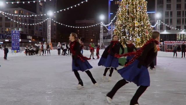 Открытие катка "Арена Парк" смотреть онлайн