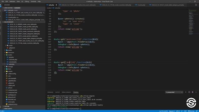 7 - Laravel has many through (Arabic) смотреть онлайн