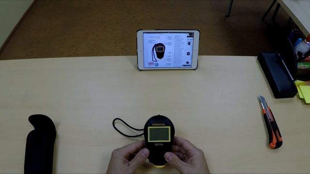 Обзор толщиномера Horstek TC 715 смотреть онлайн