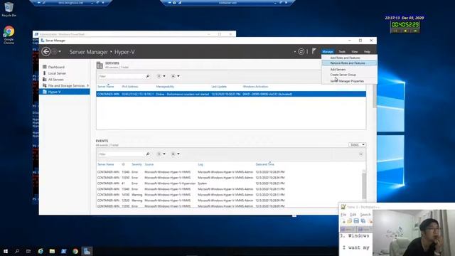 3. Windows Server 2019 Container Transparent Network and MAC Spoofing in Process Isolation #Failed смотреть онлайн