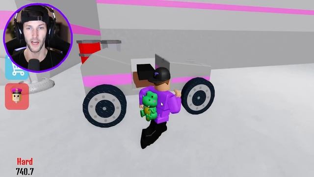 ROBLOX POLICE GIRL PRISON RUN OBBY! смотреть онлайн