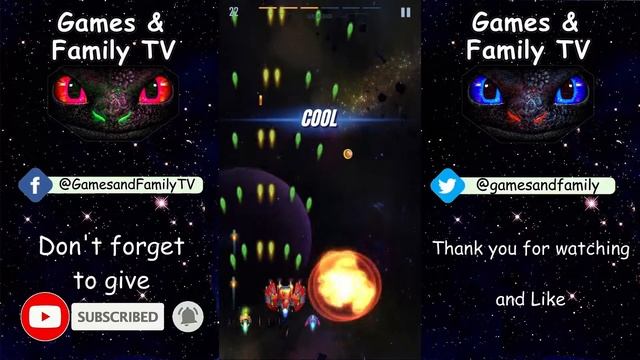 Galaxy Invaders: Alien Shooter Let's Play / Boss Fight / LVL 55-56 / Episode 22 смотреть онлайн