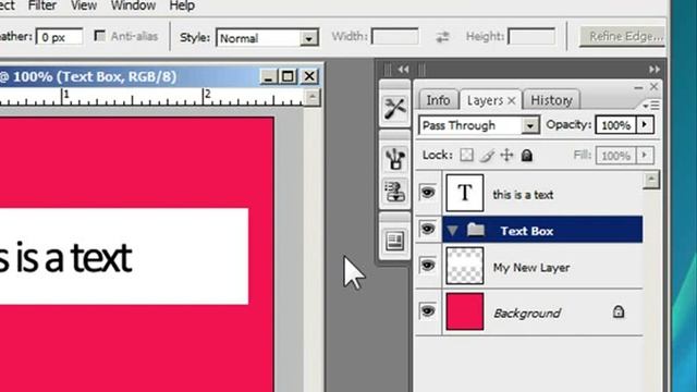 ThinkTutorial.com: How to group layers on Adobe Photoshop? смотреть онлайн
