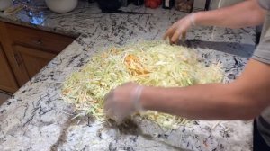 Квашеная капуста. Кислая капуста. Очень полезная. Как квасить капусту.￼