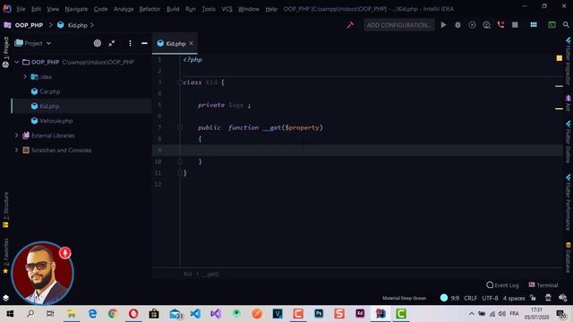OOP PHP darija - Magic methods __get __set // 05 смотреть онлайн