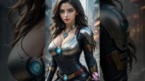 Top AI Model | Aerith | Cyberpunk Girl | AI ART LOOKBOOK
