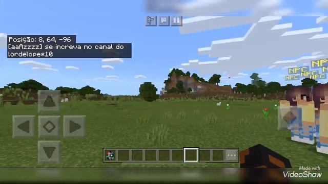 Mod de NPC para Minecraft pe: Player Model Npc смотреть онлайн