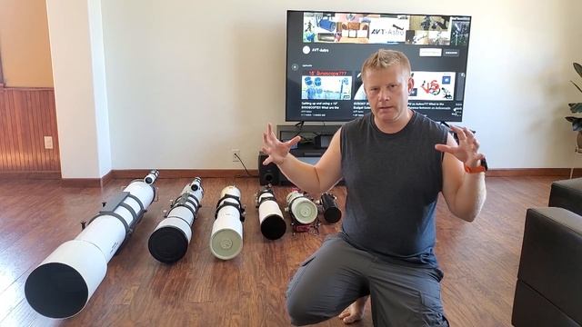 3" vs 4" vs 5" vs 6" vs 7" Refractor Telescope for Visual and Astrophotography. What's better??? смотреть онлайн