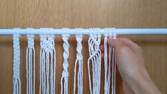 BASIC MACRAME KNOTS BEGINNER TUTORIAL смотреть онлайн
